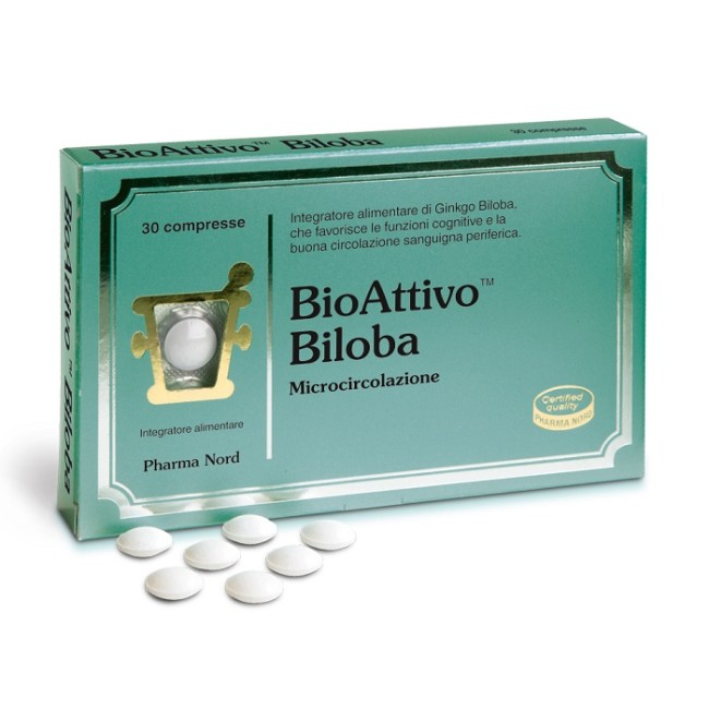 Pharma Nord Bioattivo Biloba 30 Compresse Pharma Nord Bioattivo Biloba 30 Compresse