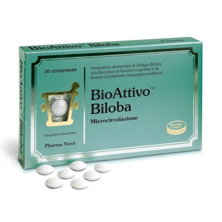 Pharma Nord Bioattivo Biloba 30 Compresse Pharma Nord Bioattivo Biloba 30 Compresse