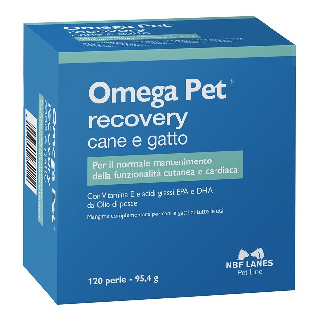 Nbf Lanes Omega Pet Recovery Blister 120 Perle Nbf Lanes Omega Pet Recovery Blister 120 Perle