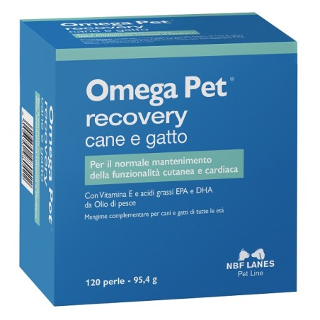 Nbf Lanes Omega Pet Recovery Blister 120 Perle