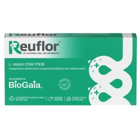 Italchimici Reuflor 10 Compresse Masticabili Aroma Limone