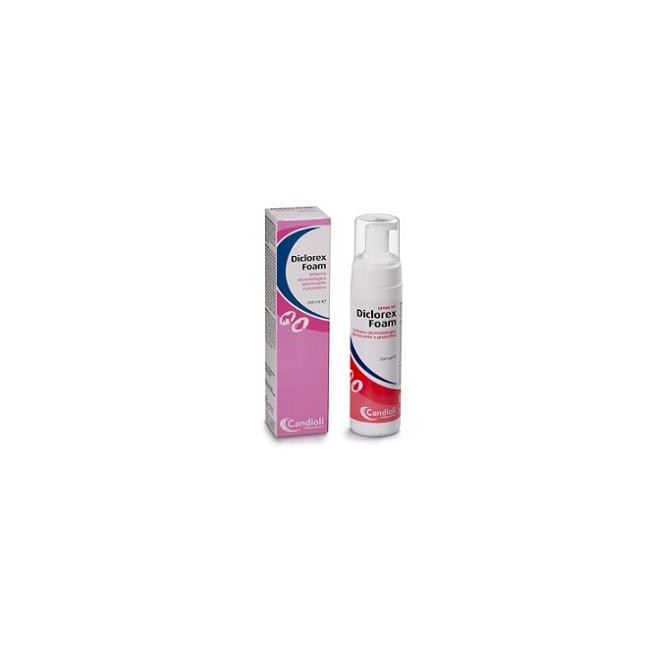 Candioli Diclorex Foam Schiuma Dermatologica Flacone 200 Ml Candioli Diclorex Foam Schiuma Dermatologica Flacone 200 Ml