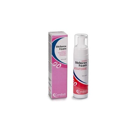Candioli Diclorex Foam Schiuma Dermatologica Flacone 200 Ml