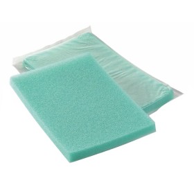 Sini-medik Niederreiter Gmbh Medicazione In Compresse Di Poliuretano Espanso Formato Da Reticoli Cellulari A Nido D'ape 10pz 15x