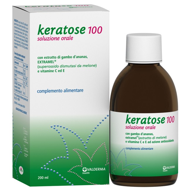 Valderma Keratose 100 Soluzione Orale 200 Ml Valderma Keratose 100 Soluzione Orale 200 Ml