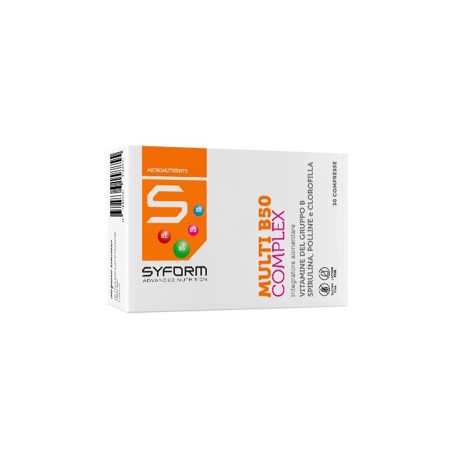 Syform Multi B50 Complex 30 Compresse Da 1200 Mg Syform Multi B50 Complex 30 Compresse Da 1200 Mg