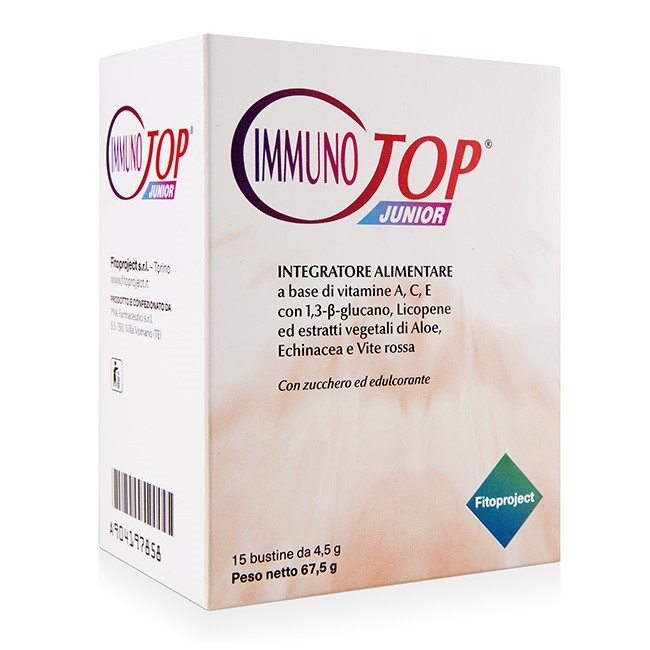 Fitoproject Immunotop Junior 15 Bustine Fitoproject Immunotop Junior 15 Bustine