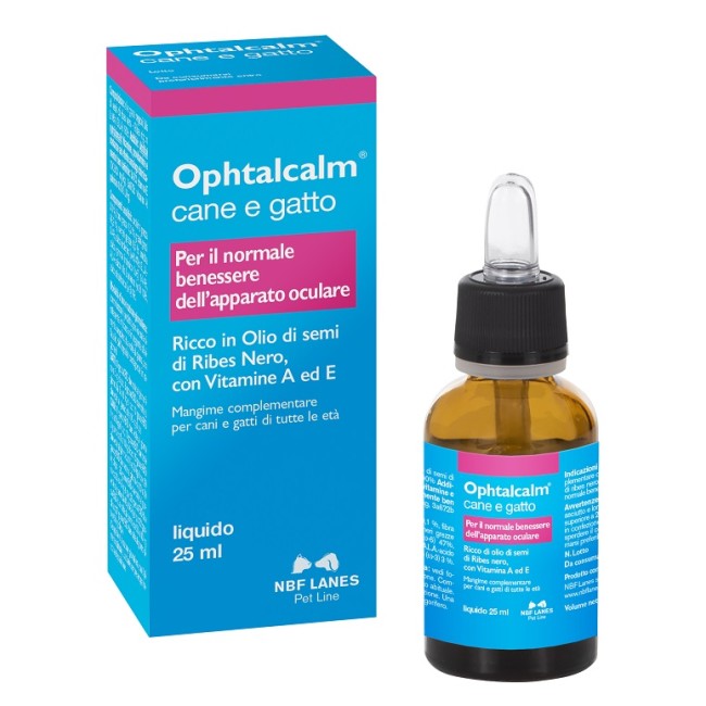 Nbf Lanes Ophtalcalm Gocce Olio 25 Ml Con Contagocce