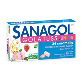 Named Sanagol Gola Tuss Junior Fragola 24 Caramelle