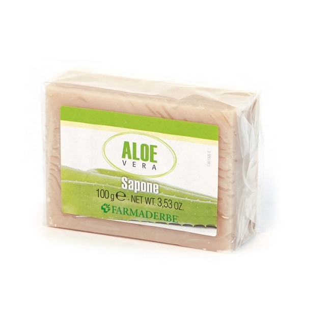 Farmaderbe Aloe Vera Sapone 100 G Farmaderbe Aloe Vera Sapone 100 G