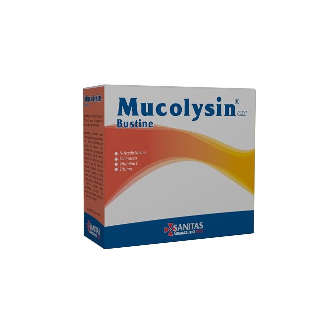 Sanitas Farmaceutici Mucolysin Cm 14 Bustine Sanitas Farmaceutici Mucolysin Cm 14 Bustine