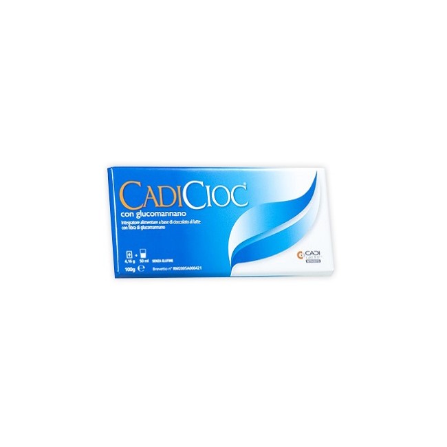Cadi Group Cadicioc Tavoletta Latte Con Glucomannano 100 G Cadi Group Cadicioc Tavoletta Latte Con Glucomannano 100 G
