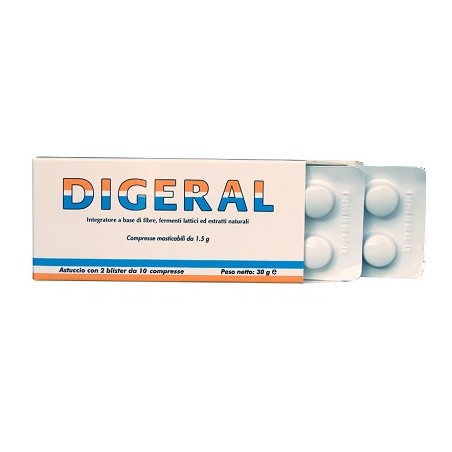 Leader Natural Pharma Digeral 20 Compresse Leader Natural Pharma Digeral 20 Compresse