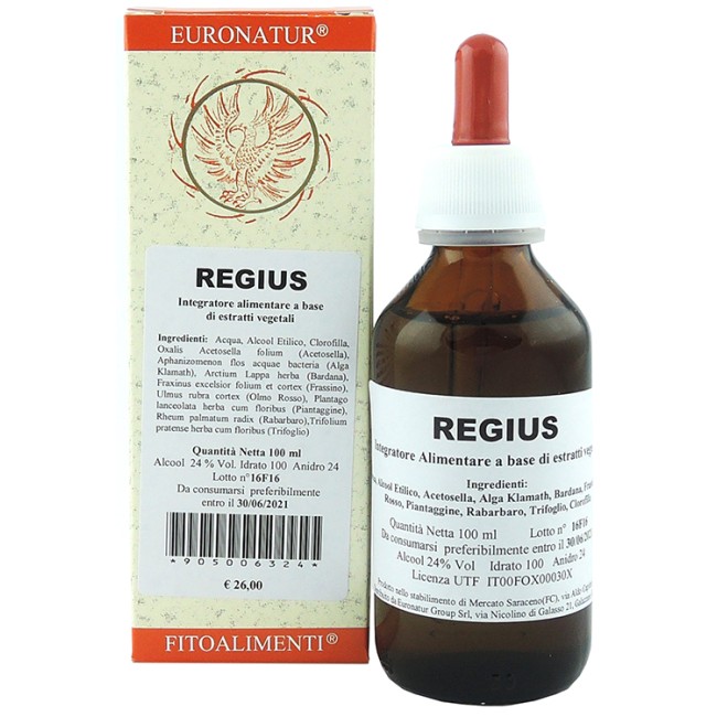 Euronatur Group Regius Gocce 100 Ml Euronatur Group Regius Gocce 100 Ml