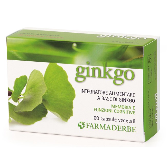 Farmaderbe Ginkgo Biloba 60 Capsule Farmaderbe Ginkgo Biloba 60 Capsule