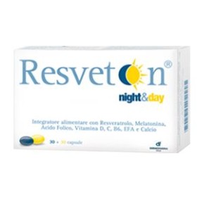 Amp Biotec Resveton Night & Day 60 Capsule