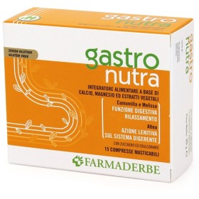 Farmaderbe Gastro Nutra 15 Compresse Masticabili