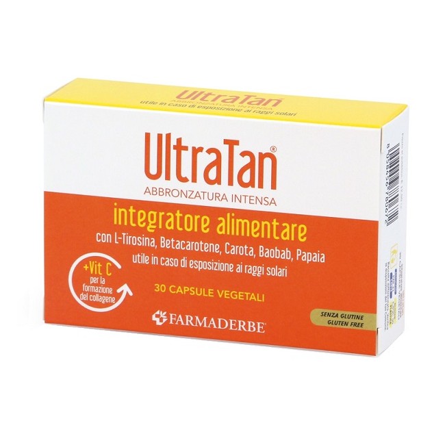 Farmaderbe Ultra Tan 30 Capsule Farmaderbe Ultra Tan 30 Capsule