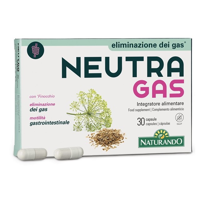 Naturando Neutragas 30 Capsule Naturando Neutragas 30 Capsule