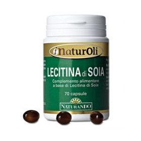 Naturando Naturoli Lecitina Di Soia 70 Capsule