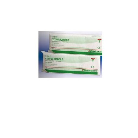 Cura Farma Ovatta Di Cotone Idrofilo 100% Curamed Striscia Continua Piegato A Zig Zag 100 G