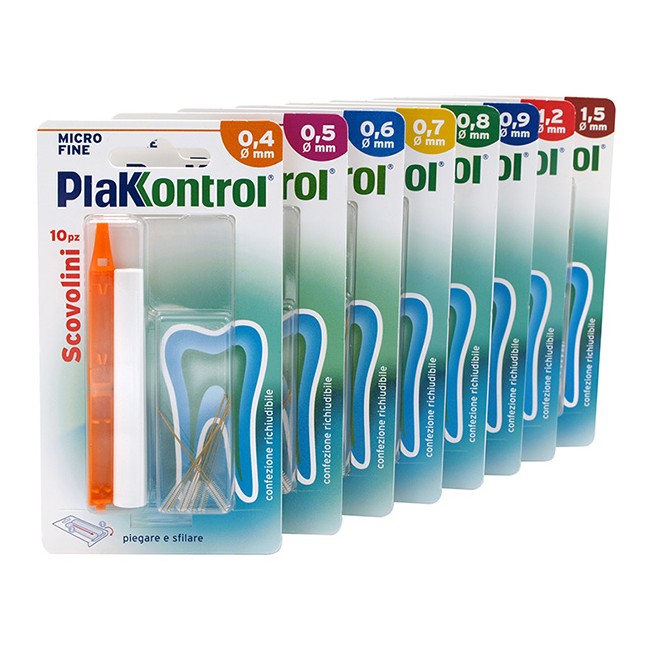 Ideco Plakkontrol Minigrip Scovolino 0,5 Mm 10 Pezzi