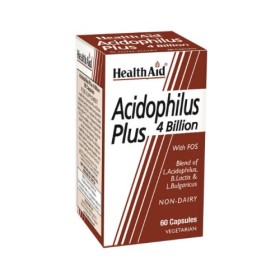 Healthaid Acidophilus Plus 4 Billion 60 Capsule
