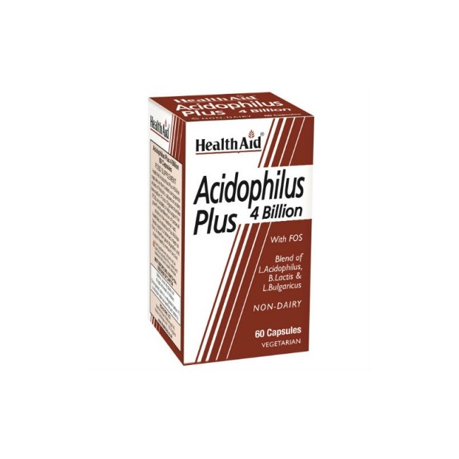 Healthaid Acidophilus Plus 4 Billion 60 Capsule Healthaid Acidophilus Plus 4 Billion 60 Capsule
