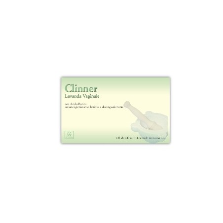 Clinner Lavanda Vaginale 4 Flaconi 140 Ml + 4 Cannule Vaginali Monouso In Blister