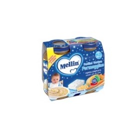 Danone Mellin Baby Cena Completa Formaggino Pastica 2 Pezzi Da 200 G