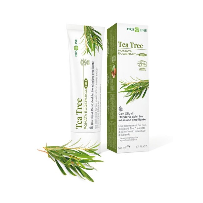 Bios Line Biosline Tea Tree Pomata Eudermica Cert Ecocert 50 Ml Bios Line Biosline Tea Tree Pomata Eudermica Cert Ecocert 50 Ml