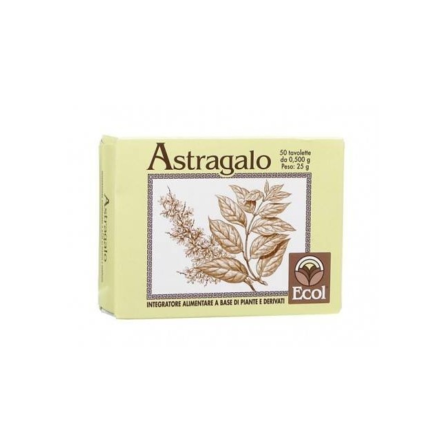 Ecol Astragalo 50 Tavolette 500 Mg Ecol Astragalo 50 Tavolette 500 Mg
