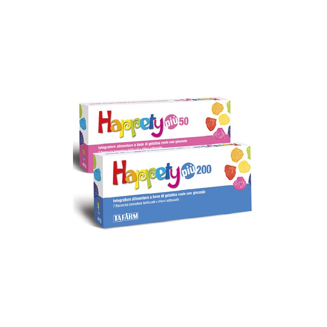 Tafarm Happety Piu 200 7 Flaconcini 200 Mg Tafarm Happety Piu 200 7 Flaconcini 200 Mg