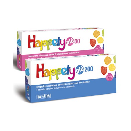 Tafarm Happety Piu 200 7 Flaconcini 200 Mg Tafarm Happety Piu 200 7 Flaconcini 200 Mg