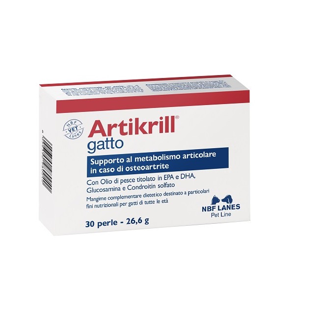Nbf Lanes Artikrill Gatto Blister 30 Perle Nbf Lanes Artikrill Gatto Blister 30 Perle