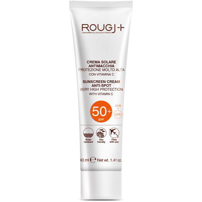 Rougj solare SPF50+ viso antimacchia vitamina c 40 ml