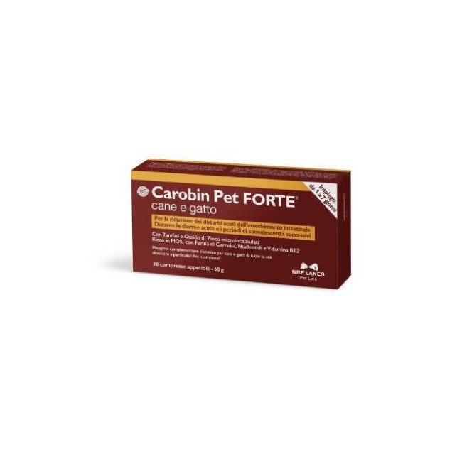 Carobin Pet Forte 30 Compresse
