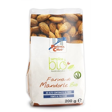 Semplice&bio Farina Di Mandorle Bio 200 G