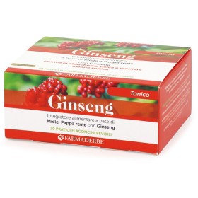 Farmaderbe Fiale Ginseng 20 Flaconcini 10 Ml
