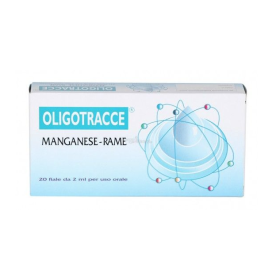 Lizofarm Oligotracce Manganese Rame 20 Fiale 2 Ml