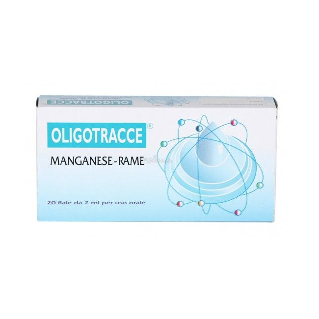 Lizofarm Oligotracce Manganese Rame 20 Fiale 2 Ml