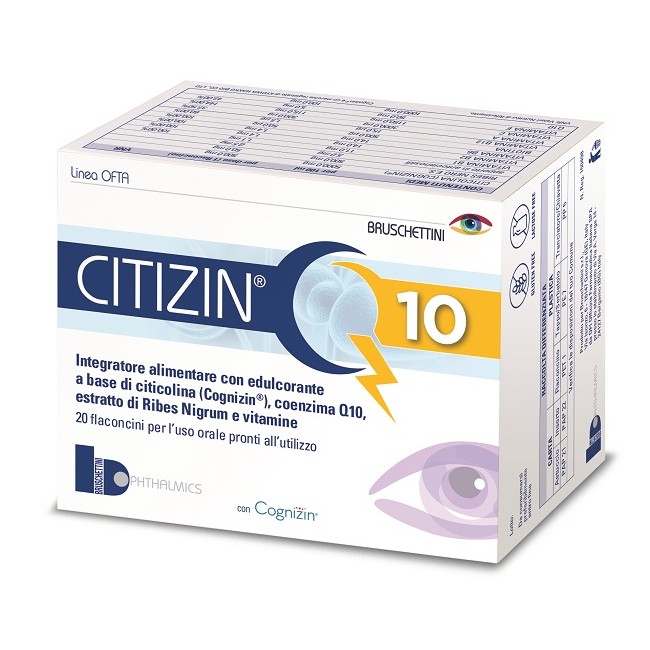 Citizin Q10 20 Flaconcini Da 10 Ml