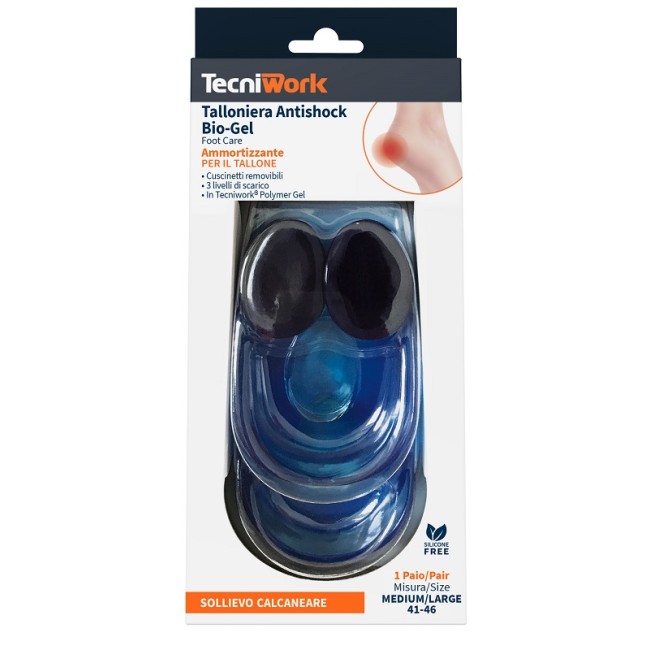 Tecniwork Talloniera In Gel Con Foro Misura Medium/large 1 Pezzo