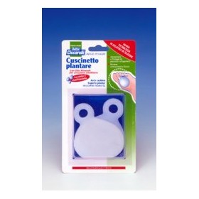 Ciccarelli Cuscinetto Plantare Realizzato In Gel Di Silicone Bianco Semitrasparente Sagomato Per Ammortizzare E Proteggere Press