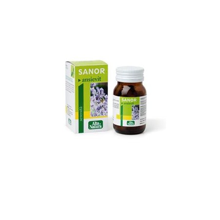 Alta Natura Sanor Ansievit 100 Tavolette 400 Mg Alta Natura Sanor Ansievit 100 Tavolette 400 Mg