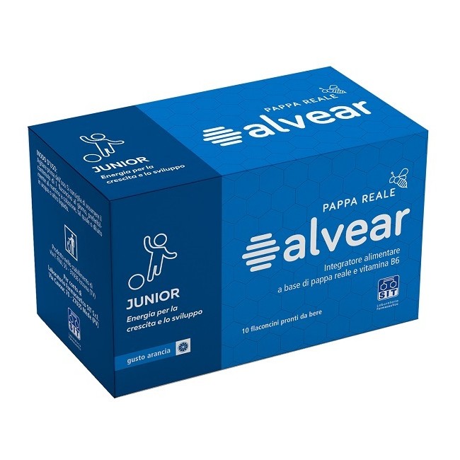 Sit Laboratorio Farmaceutico Alvear Junior Pappa Reale 10 Flaconcini Sit Laboratorio Farmaceutico Alvear Junior Pappa Reale 10 Flaconcini
