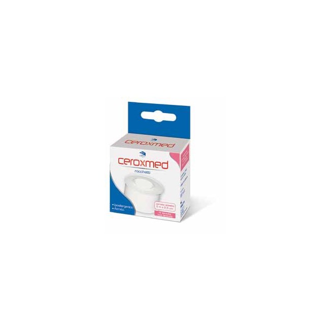 Nova Argentia Cerotto Adesivo In Rocchetto Ceroxmed In Tessuto Non Tessuto Aerato Ipoallergenico Bianco 500x2,5 Cm 1 Pezzo Nova Argentia Cerotto Adesivo In Rocchetto Ceroxmed In Tessuto Non Tessuto Aerato Ipoallergenico Bianco 500x2,5 Cm 1 Pezzo