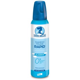 Elanco Sano E Bello Shampoo Mousse Rapid Classico Flacone 300 Ml Per Lavaggio Senz'acqua