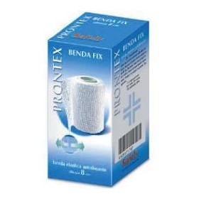 Safety Benda Elastica Prontex Fix Autofissante 8 Cm Di Altezza Per 4 Metri In Estensione