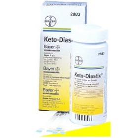 Ascensia Diabetes Care Strisce Misurazione Glicosuria E Chetonuria Ketodiastix 50 Pezzi